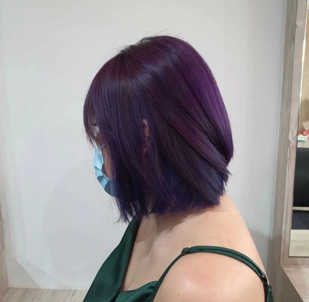 Golden blonde hair colour treatment at Stage Hair Studio