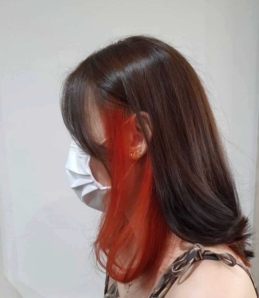 Vibrant pink hair colour styling by Stage Hair Studio