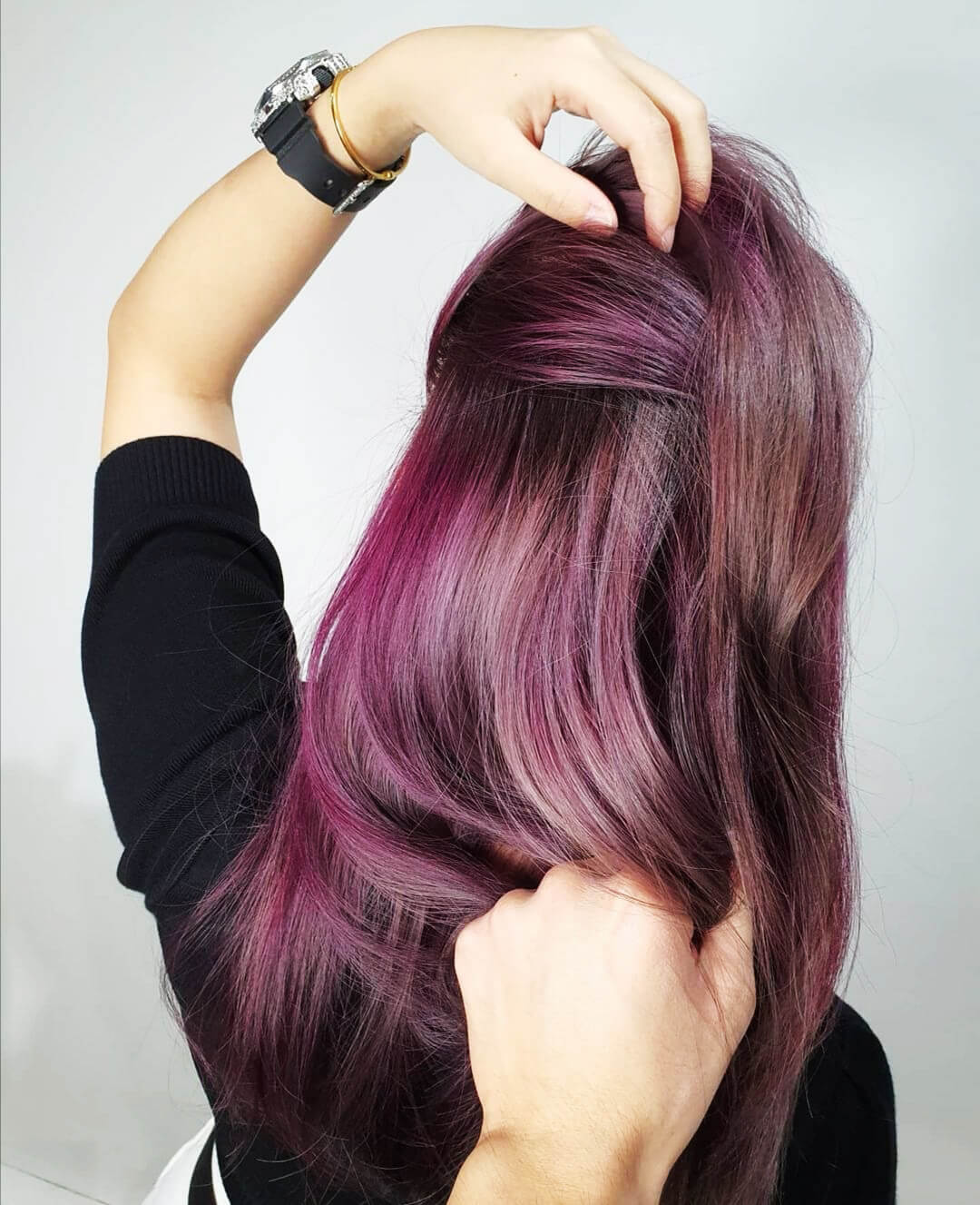 Editorial hair styling service at Stage Hair Studio Jurong East